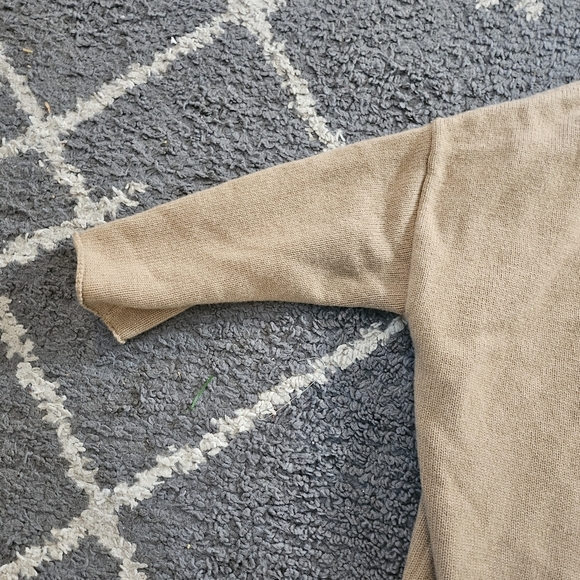 GENTLE HERD 100% Wool Long Cardigan With Pockets - Picture 6 of 7